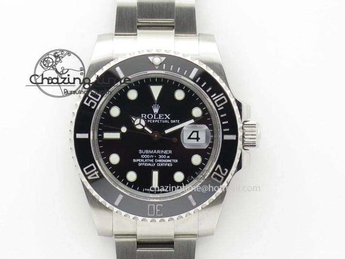 MiroTime 0413 GMT Master II 126719 BLRO Red Blue Ceramic 316L Steel ROF Best Edition Black Dial on SS Bracelet A Elegant 2654